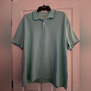 Men's Blue John Bartlett Polo Shirt